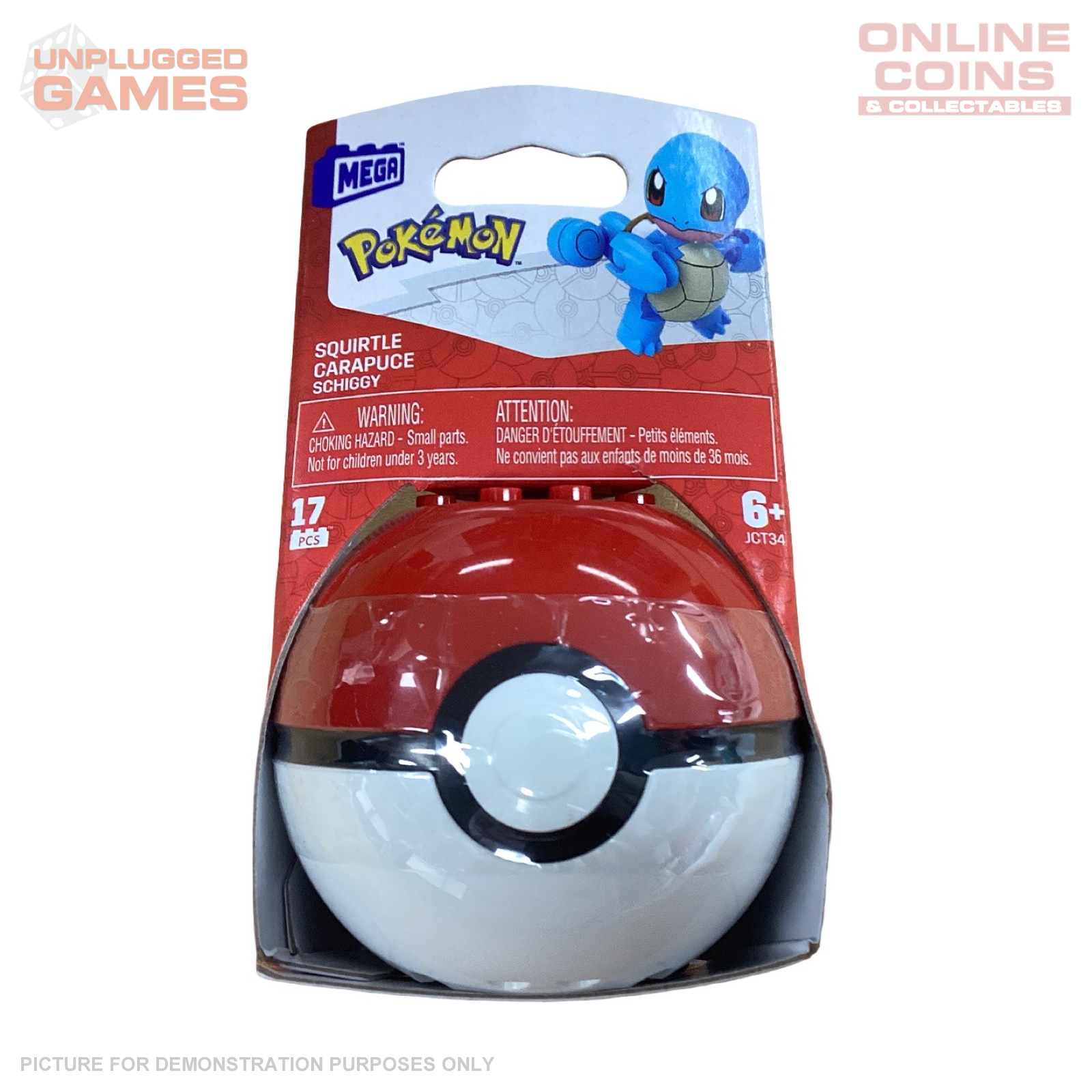 MEGA Pokemon - Evergreen Poke Ball Pack - SQUIRTLE